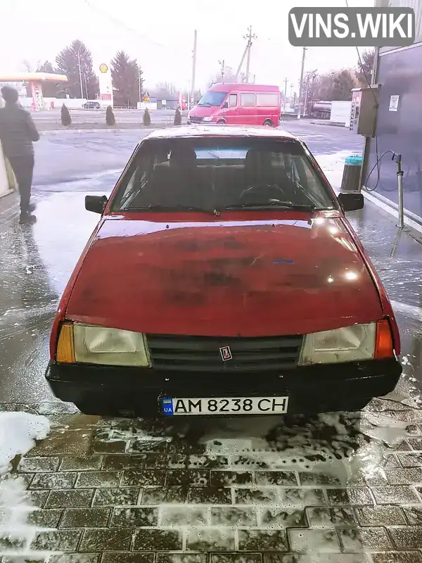 Хетчбек ВАЗ / Lada 2109 1994 1.3 л. Ручна / Механіка обл. Житомирська, Любар - Фото 1/7