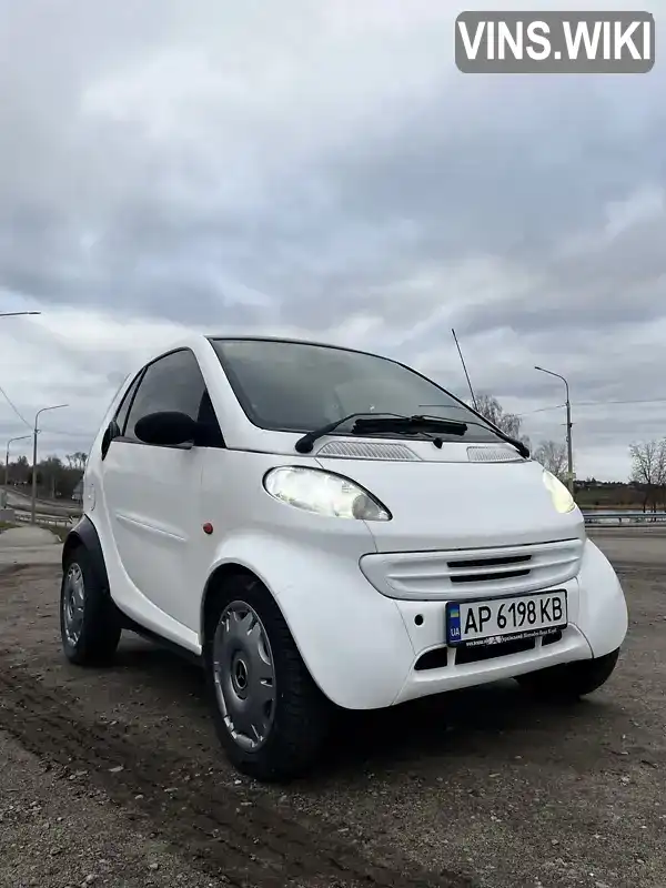 Купе Smart Fortwo 2000 0.6 л. Робот обл. Запорізька, Запоріжжя - Фото 1/13