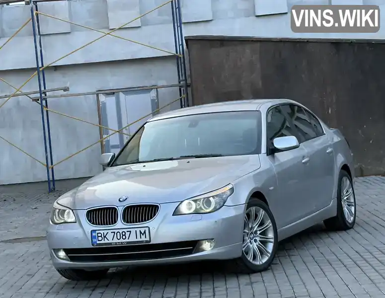 Седан BMW 5 Series 2008 3 л. Автомат обл. Ровенская, Ровно - Фото 1/21