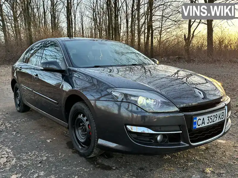 Лифтбек Renault Laguna 2011 1.46 л. Ручная / Механика обл. Черкасская, Смела - Фото 1/21