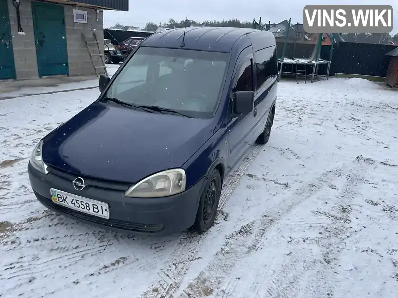 Минивэн Opel Combo 2007 1.69 л. Ручная / Механика обл. Закарпатская, Ужгород - Фото 1/7