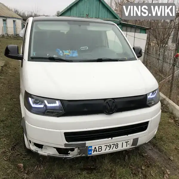 WV2ZZZ7HZAH263678 Volkswagen Caravelle 2010 Мінівен 2 л. Фото 2