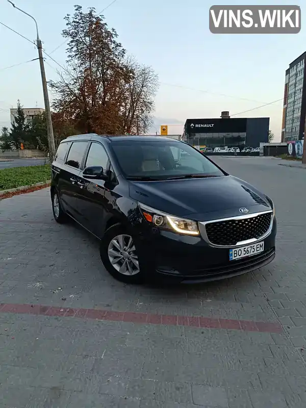 Минивэн Kia Sedona 2015 3.34 л. Автомат обл. Тернопольская, Тернополь - Фото 1/21