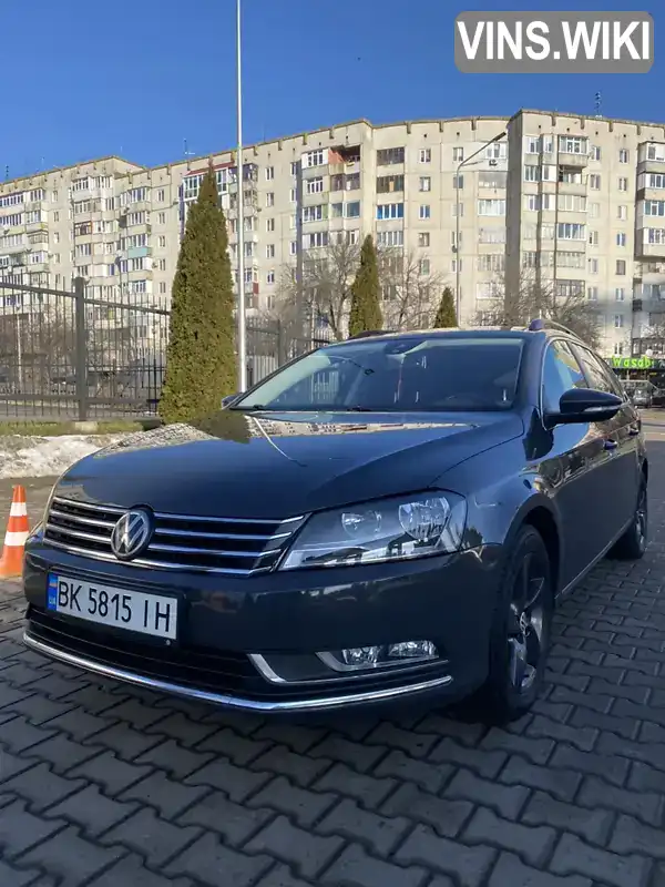 Универсал Volkswagen Passat 2012 1.97 л. Ручная / Механика обл. Ровенская, Костополь - Фото 1/21