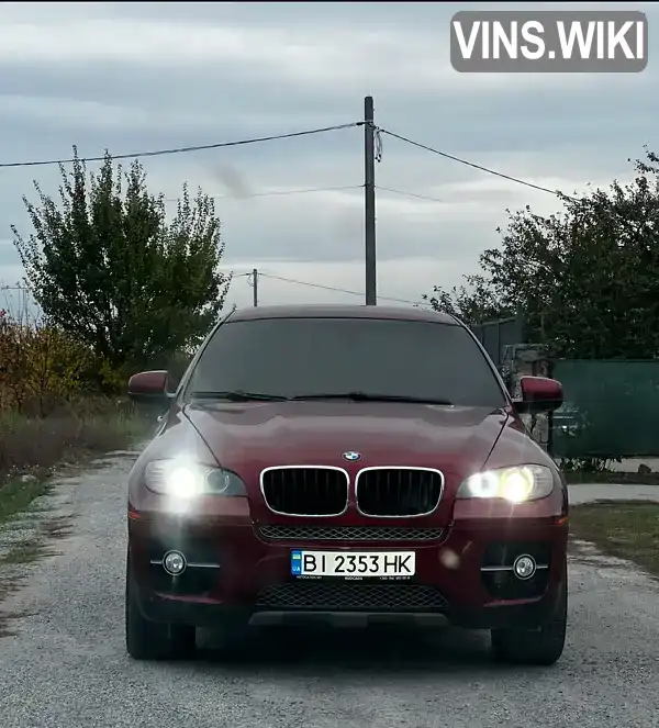 Внедорожник / Кроссовер BMW X6 2008 2.98 л. Автомат обл. Полтавская, Кременчуг - Фото 1/21