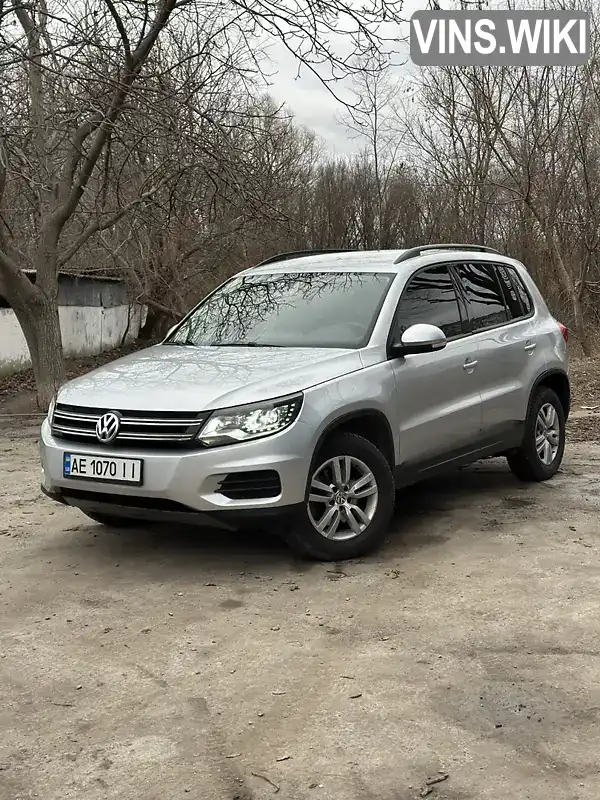 Позашляховик / Кросовер Volkswagen Tiguan 2016 1.98 л. Автомат обл. Дніпропетровська, Дніпро (Дніпропетровськ) - Фото 1/21