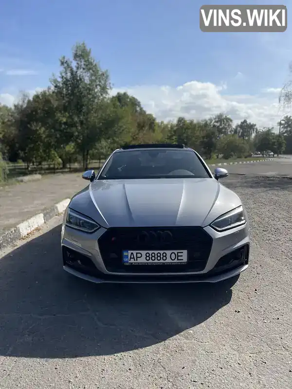 Купе Audi S5 2018 3 л. обл. Запорожская, Запорожье - Фото 1/19