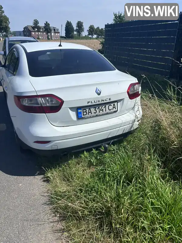 VF1LZBB0645701628 Renault Fluence 2011 Седан 1.46 л. Фото 2