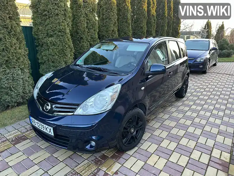 SJNFAAE11U2027425 Nissan Note 2009 Хэтчбек 1.39 л. Фото 2