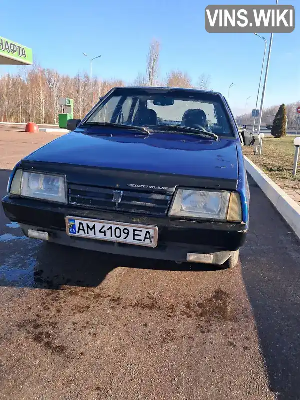 Хетчбек ВАЗ / Lada 2109 1989 1.29 л. обл. Житомирська, Брусилів - Фото 1/9