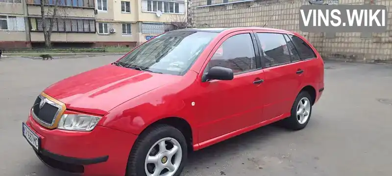 Універсал Skoda Fabia 2006 1.2 л. обл. Київська, Київ - Фото 1/10