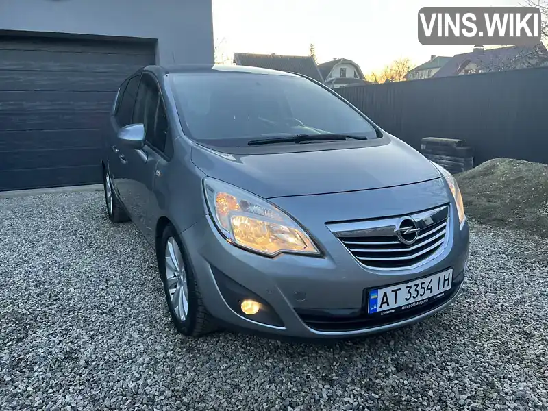 W0LSH9EH1B4077782 Opel Meriva 2010 Мікровен 1.69 л. Фото 1