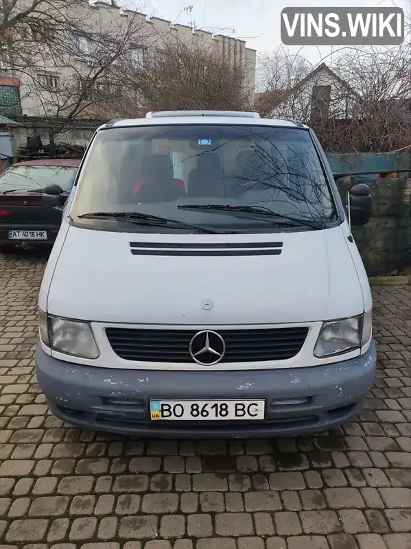 Мінівен Mercedes-Benz Vito 1998 2.3 л. Ручна / Механіка обл. Івано-Франківська, Долина - Фото 1/7