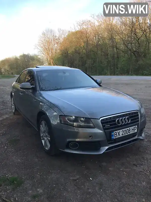 Седан Audi A4 2011 1.98 л. Автомат обл. Хмельницкая, Дунаевцы - Фото 1/9