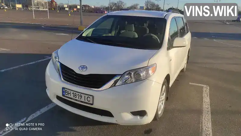 Минивэн Toyota Sienna 2012 null_content л. Типтроник обл. Одесская, Одесса - Фото 1/17