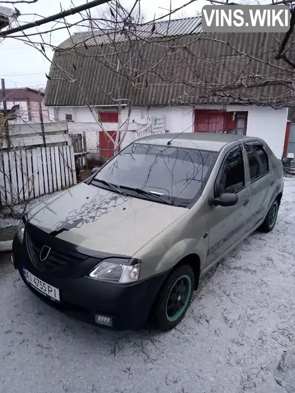 Седан Renault Logan 2007 1.4 л. Ручная / Механика обл. Киевская, Фастов - Фото 1/9