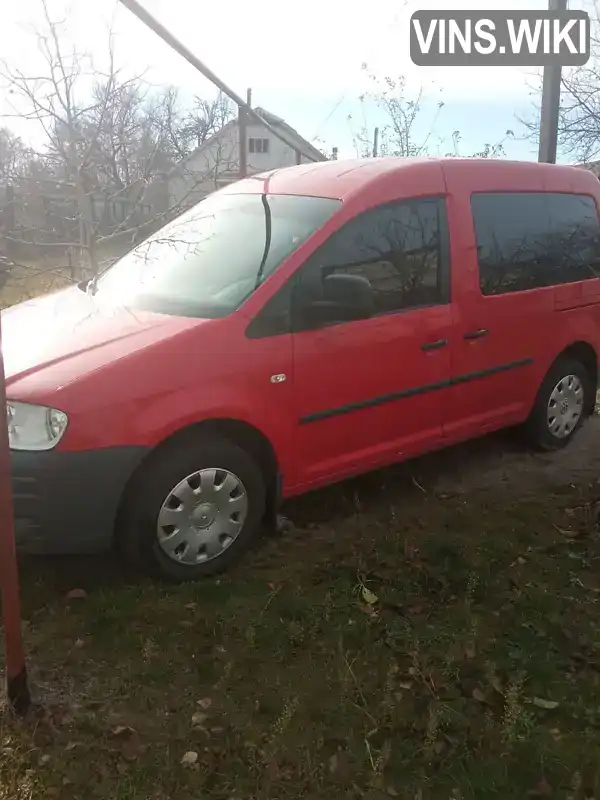 Мінівен Volkswagen Caddy 2008 1.39 л. Ручна / Механіка обл. Кіровоградська, Кропивницький (Кіровоград) - Фото 1/8