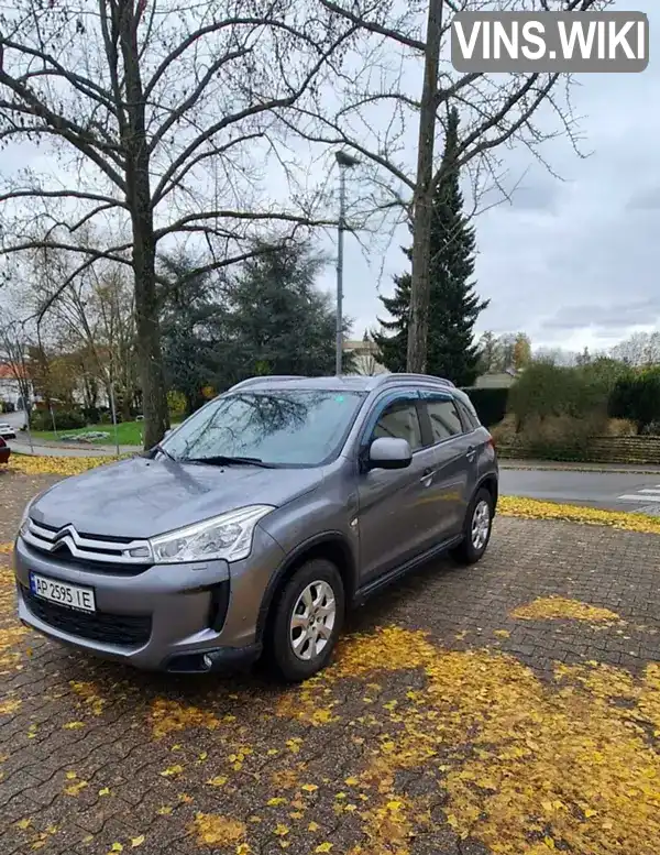 Позашляховик / Кросовер Citroen C4 Aircross 2012 2 л. Варіатор обл. Львівська, Львів - Фото 1/20