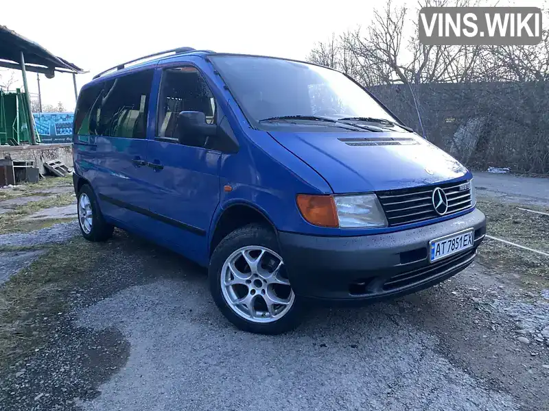 Мінівен Mercedes-Benz Vito 1998 2.3 л. Ручна / Механіка обл. Івано-Франківська, Коломия - Фото 1/15