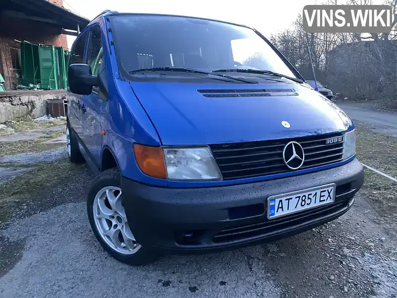 VSA63806413165777 Mercedes-Benz Vito 1998 Мінівен 2.3 л. Фото 8