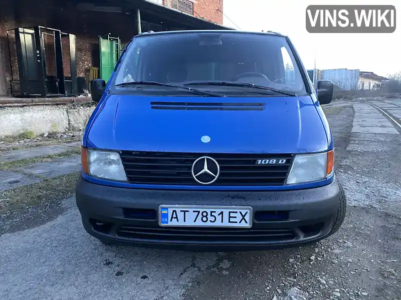 VSA63806413165777 Mercedes-Benz Vito 1998 Мінівен 2.3 л. Фото 9