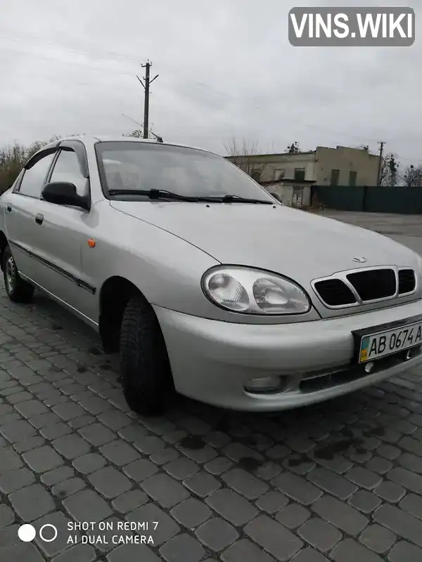 Седан Daewoo Sens 2005 1.3 л. Ручная / Механика обл. Винницкая, Ильница - Фото 1/12