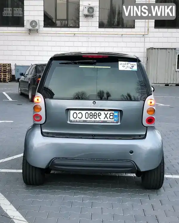 WME01MC01YH003907 Smart Fortwo 2000 Купе  Фото 2