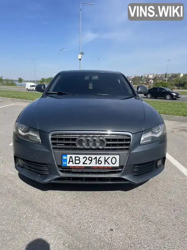 WAUMF78K79A100325 Audi A4 2008 Седан 1.98 л. Фото 2