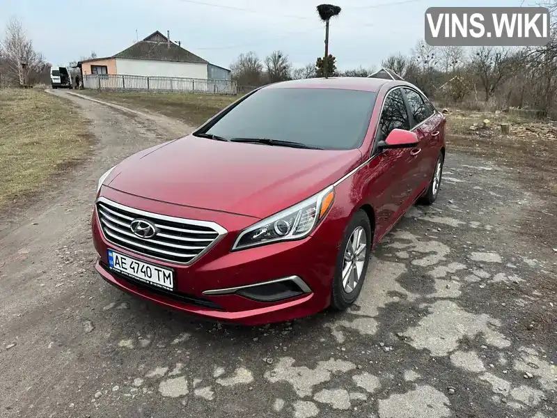 Седан Hyundai Sonata 2015 2.36 л. Автомат обл. Полтавская, Миргород - Фото 1/21