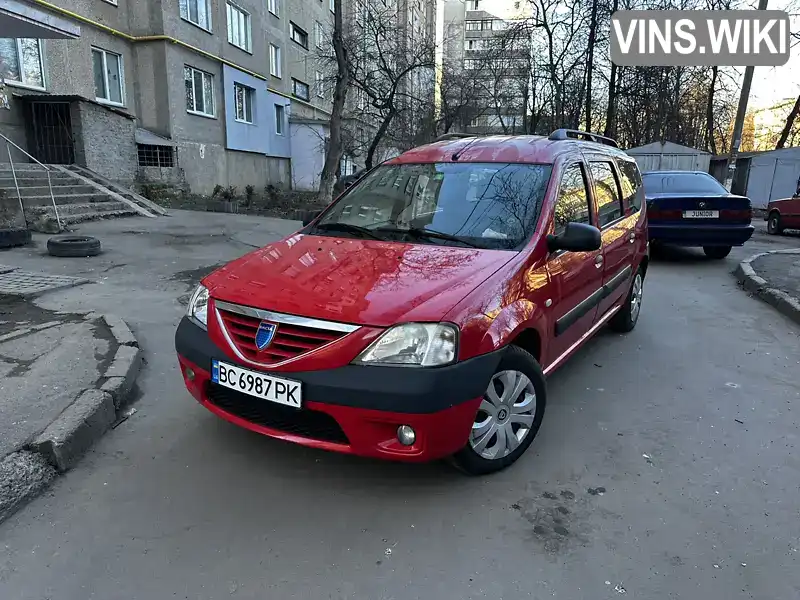 Седан Dacia Logan 2007 1.6 л. Ручная / Механика обл. Винницкая, Винница - Фото 1/21