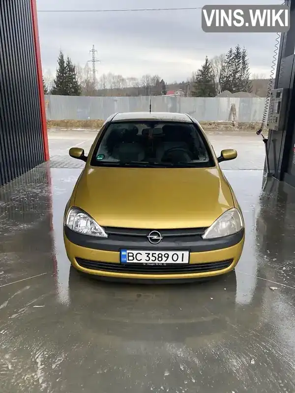 Хетчбек Opel Corsa 2002 1 л. Ручна / Механіка обл. Львівська, Червоноград - Фото 1/20