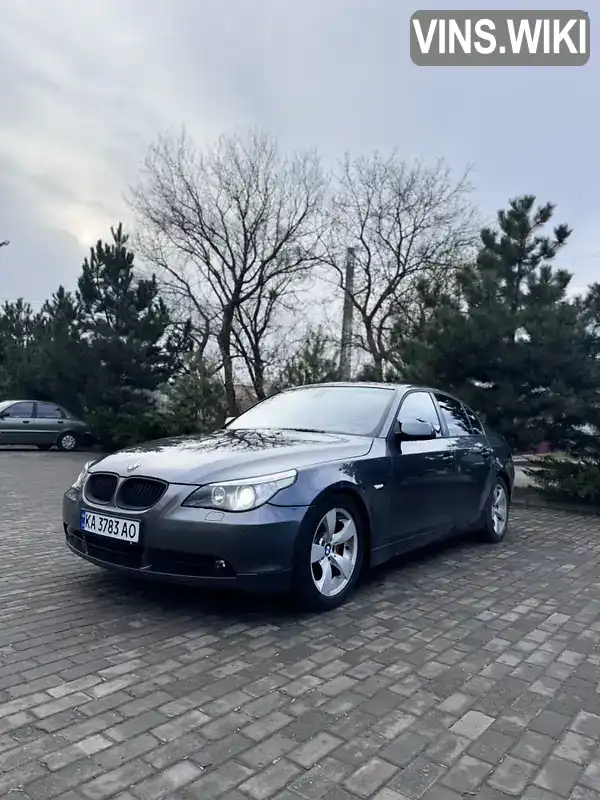 Седан BMW 5 Series 2004 3 л. Автомат обл. Черкасская, Каменка - Фото 1/11