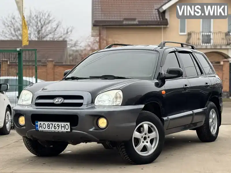 Внедорожник / Кроссовер Hyundai Santa FE 2005 2.35 л. Ручная / Механика обл. Закарпатская, Виноградов - Фото 1/21