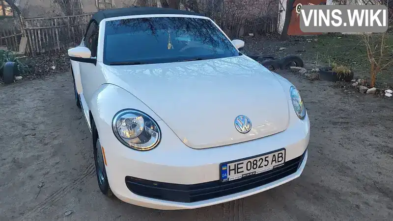 Кабріолет Volkswagen Beetle 2013 2.5 л. Автомат обл. Миколаївська, Вознесенськ - Фото 1/21