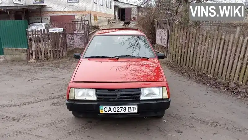 Хетчбек ВАЗ / Lada 2108 1993 null_content л. Ручна / Механіка обл. Черкаська, Сміла - Фото 1/10