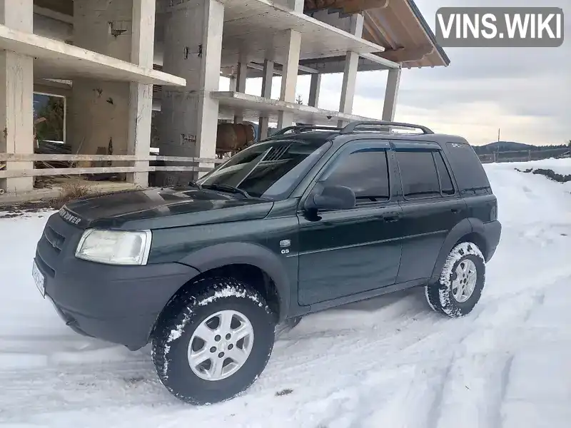 Внедорожник / Кроссовер Land Rover Freelander 2003 1.95 л. Ручная / Механика обл. Ивано-Франковская, Ивано-Франковск - Фото 1/9