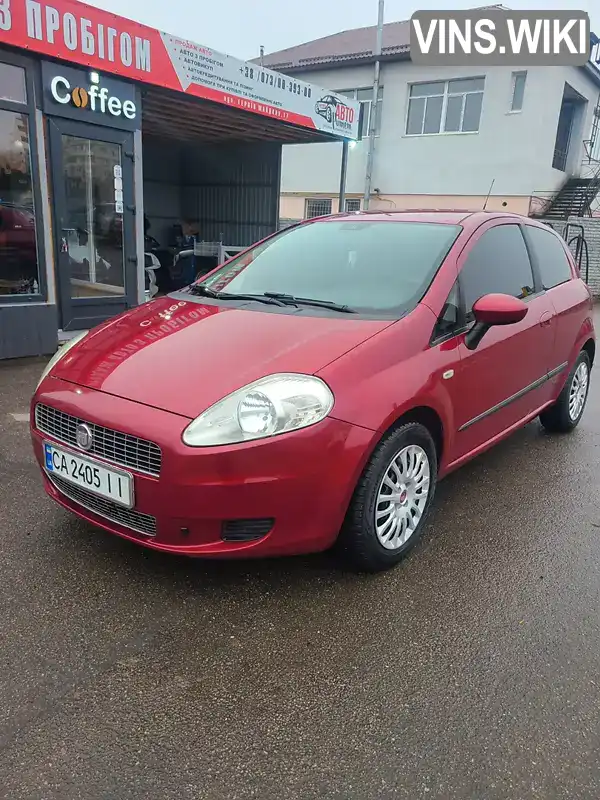 Хэтчбек Fiat Punto 2008 1.36 л. обл. Черкасская, Каменка - Фото 1/9