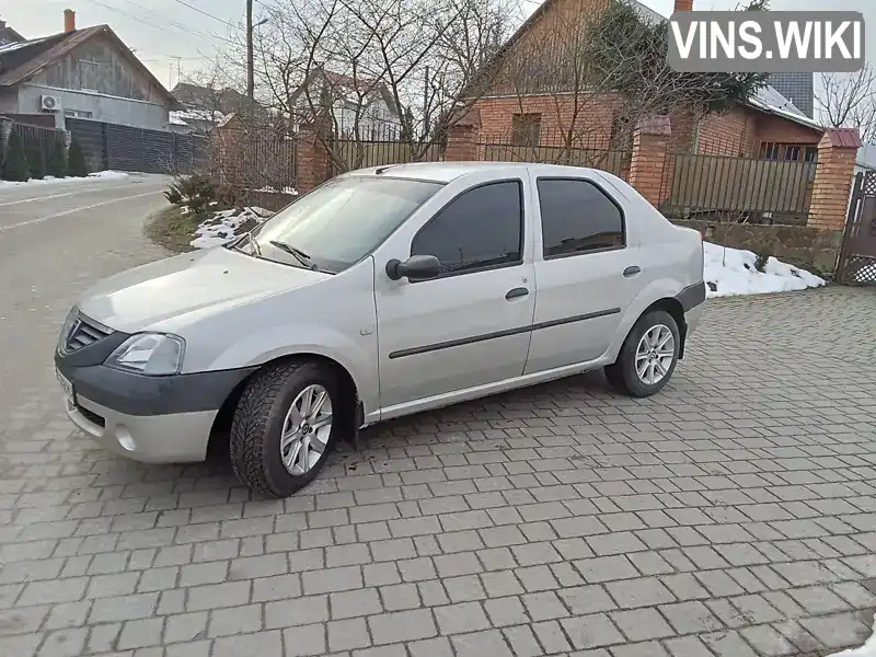 Седан Dacia Logan 2006 1.6 л. Ручна / Механіка обл. Львівська, Львів - Фото 1/21