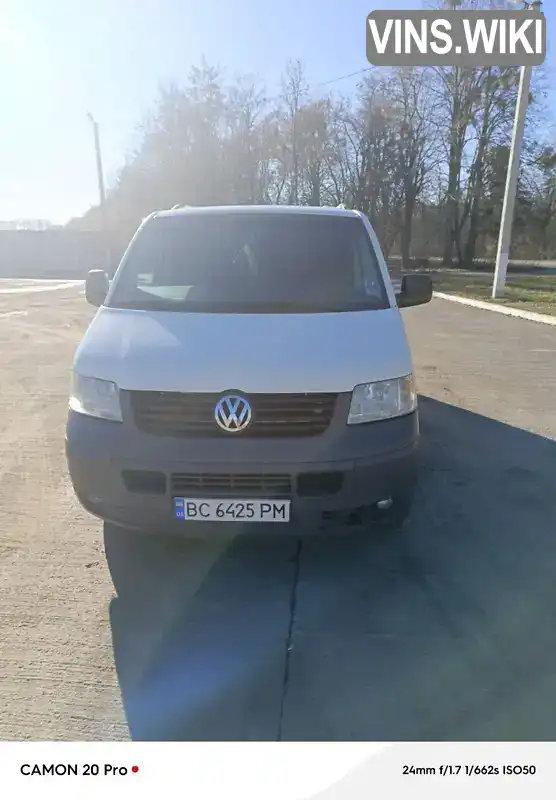 Мінівен Volkswagen Transporter 2005 1.9 л. Ручна / Механіка обл. Вінницька, Жмеринка - Фото 1/21