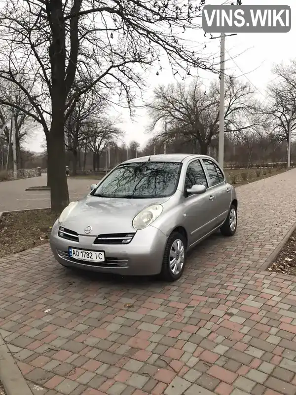 Хэтчбек Nissan Micra 2006 1.39 л. Автомат обл. Закарпатская, Тячев - Фото 1/21