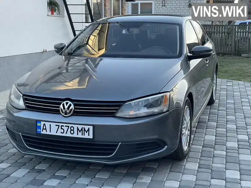 Седан Volkswagen Jetta 2013 2.5 л. Автомат обл. Полтавська, Лубни - Фото 1/21