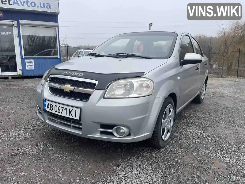 Седан Chevrolet Aveo 2008 1.5 л. Ручная / Механика обл. Винницкая, Винница - Фото 1/10