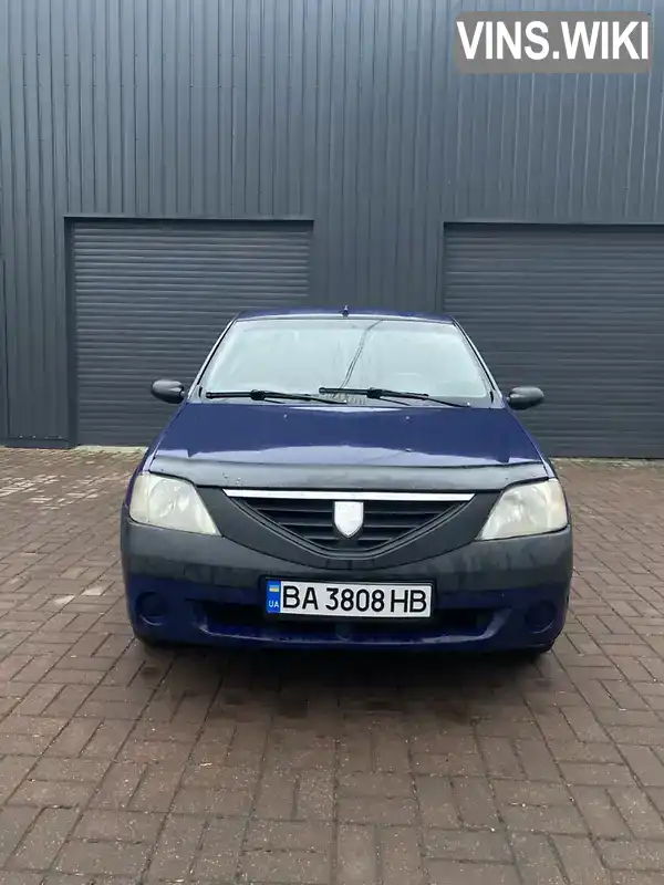 Седан Dacia Logan 2006 1.39 л. обл. Кировоградская, Знаменка - Фото 1/21