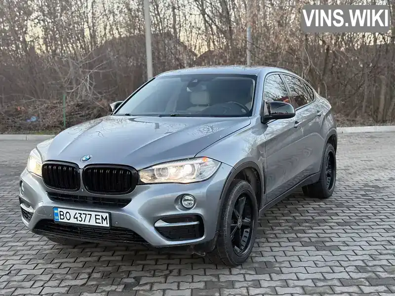 Позашляховик / Кросовер BMW X6 2015 2.98 л. Автомат обл. Тернопільська, Підволочиськ - Фото 1/21