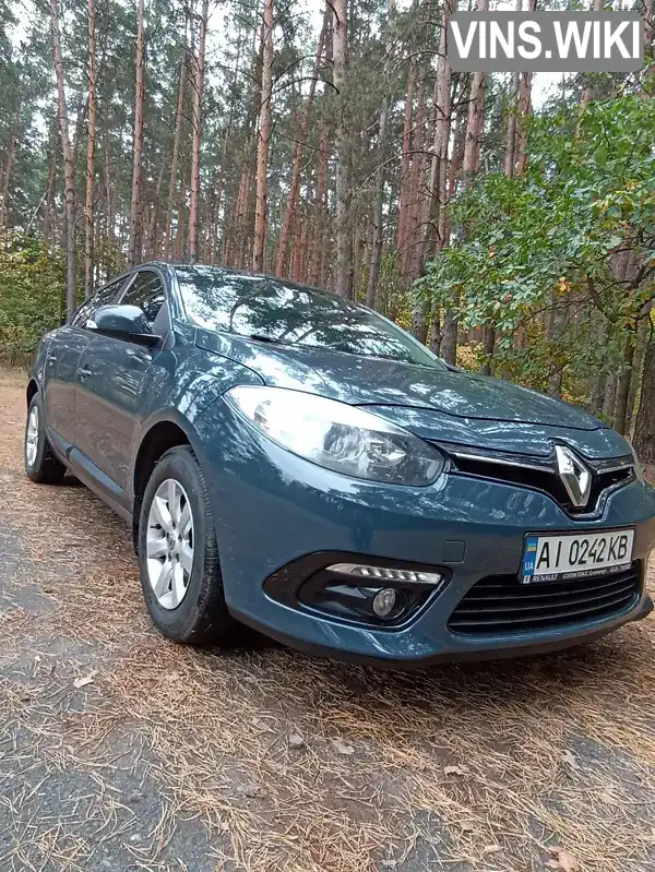 Седан Renault Fluence 2013 1.6 л. Ручная / Механика обл. Киевская, Обухов - Фото 1/21