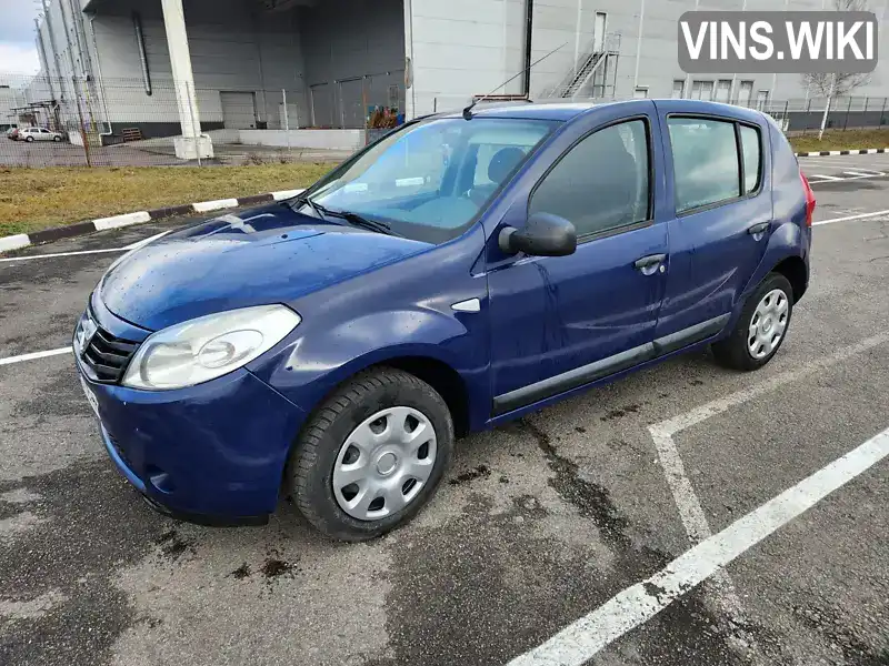 Хэтчбек Dacia Sandero 2009 1.4 л. обл. Ровенская, Ровно - Фото 1/16