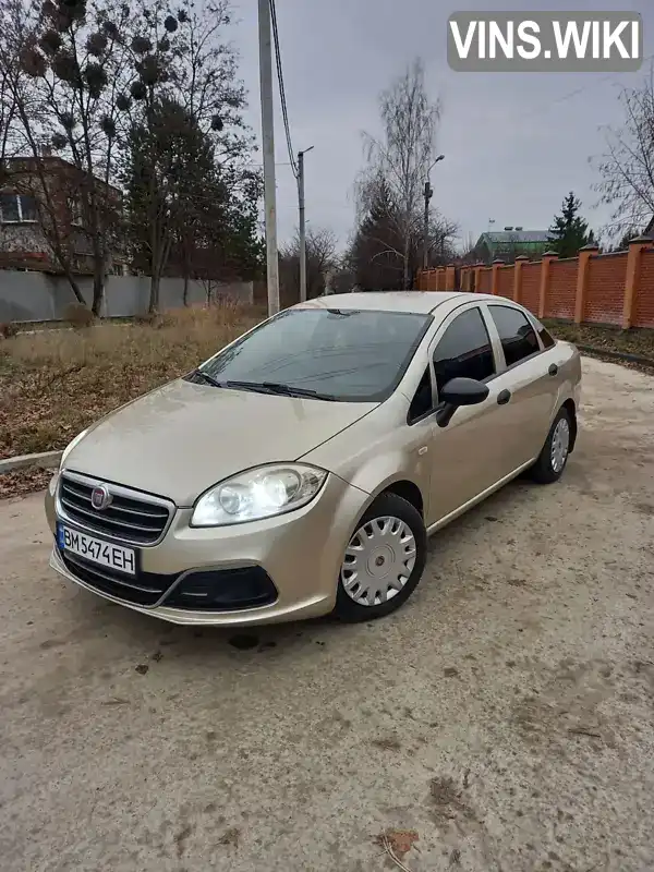 Седан Fiat Linea 2013 1.4 л. Ручна / Механіка обл. Сумська, Суми - Фото 1/17