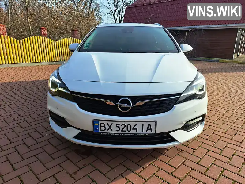 W0VBE8EV0M8000851 Opel Astra 2020 Универсал 1.5 л. Фото 1