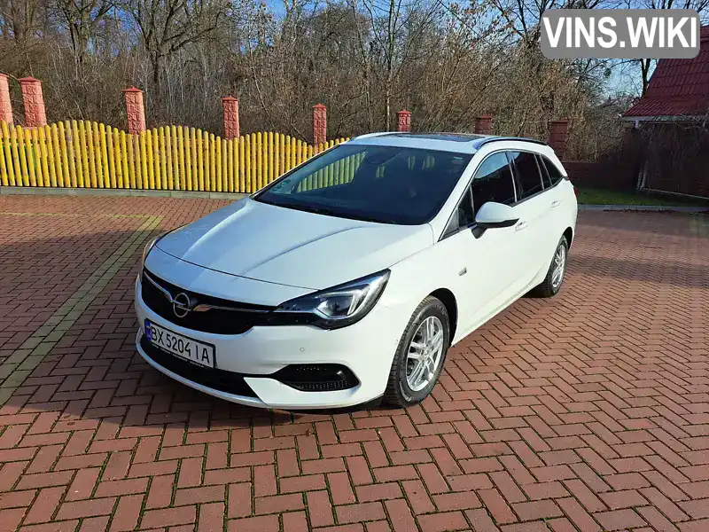 W0VBE8EV0M8000851 Opel Astra 2020 Универсал 1.5 л. Фото 2