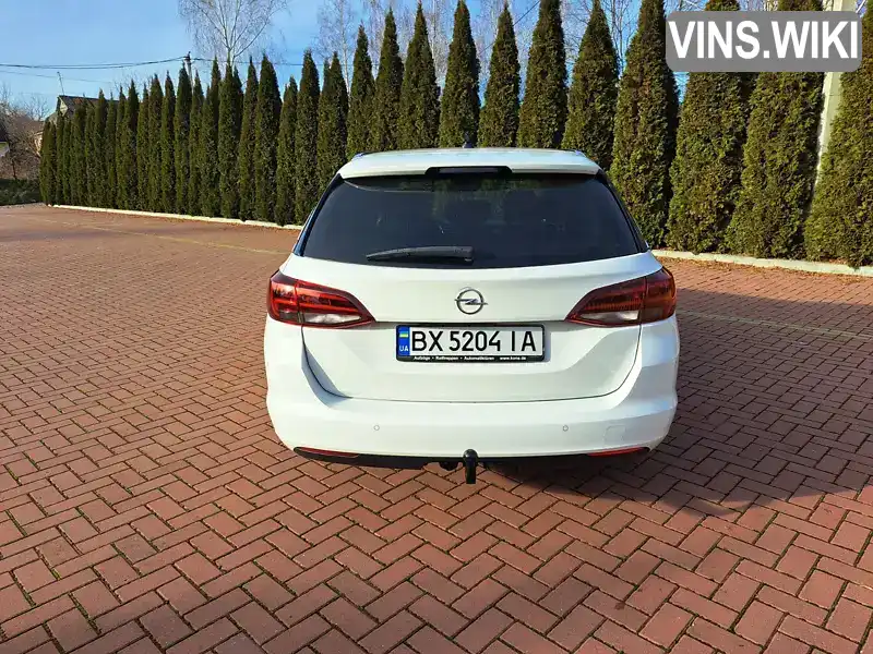 W0VBE8EV0M8000851 Opel Astra 2020 Универсал 1.5 л. Фото 5